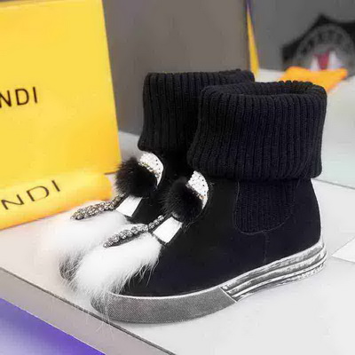 Fendi Casual Fashion boots Women--008